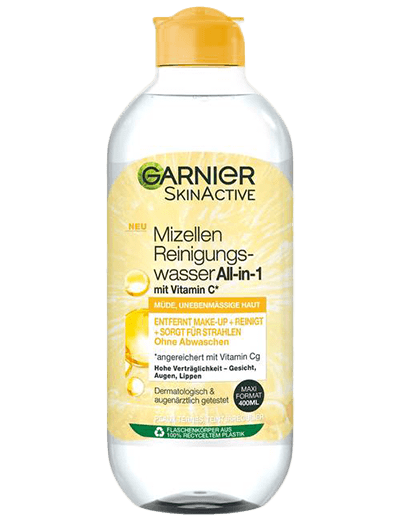 SkinActive Mizellen Reinigungswasser All-in-1 mit Vitamin C - Produktabbildung